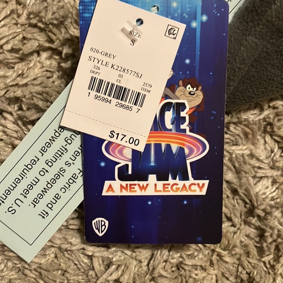 NWT Space Jam Boys PJ 3 Piece Set - Picture 5 of 5